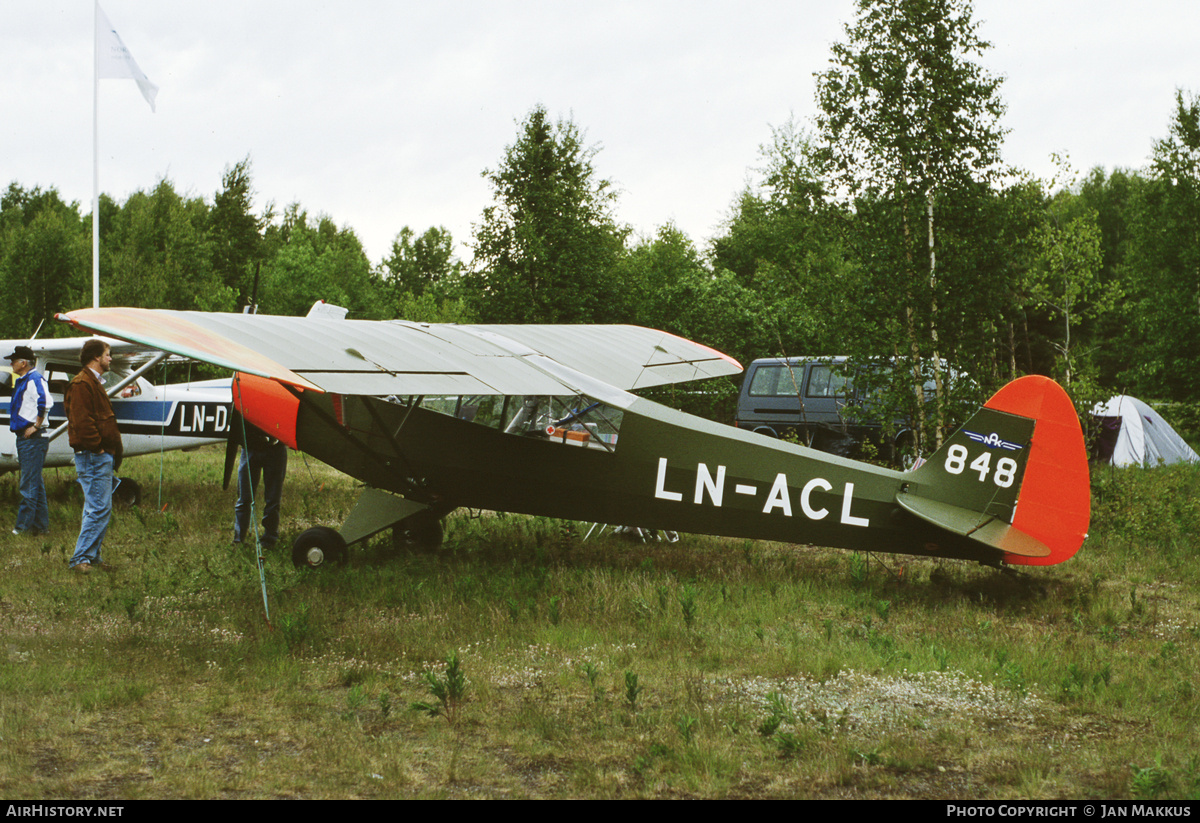 Aircraft Photo of LN-ACL / 848 | Piper L-18C Super Cub | Norway - Army | AirHistory.net #778390