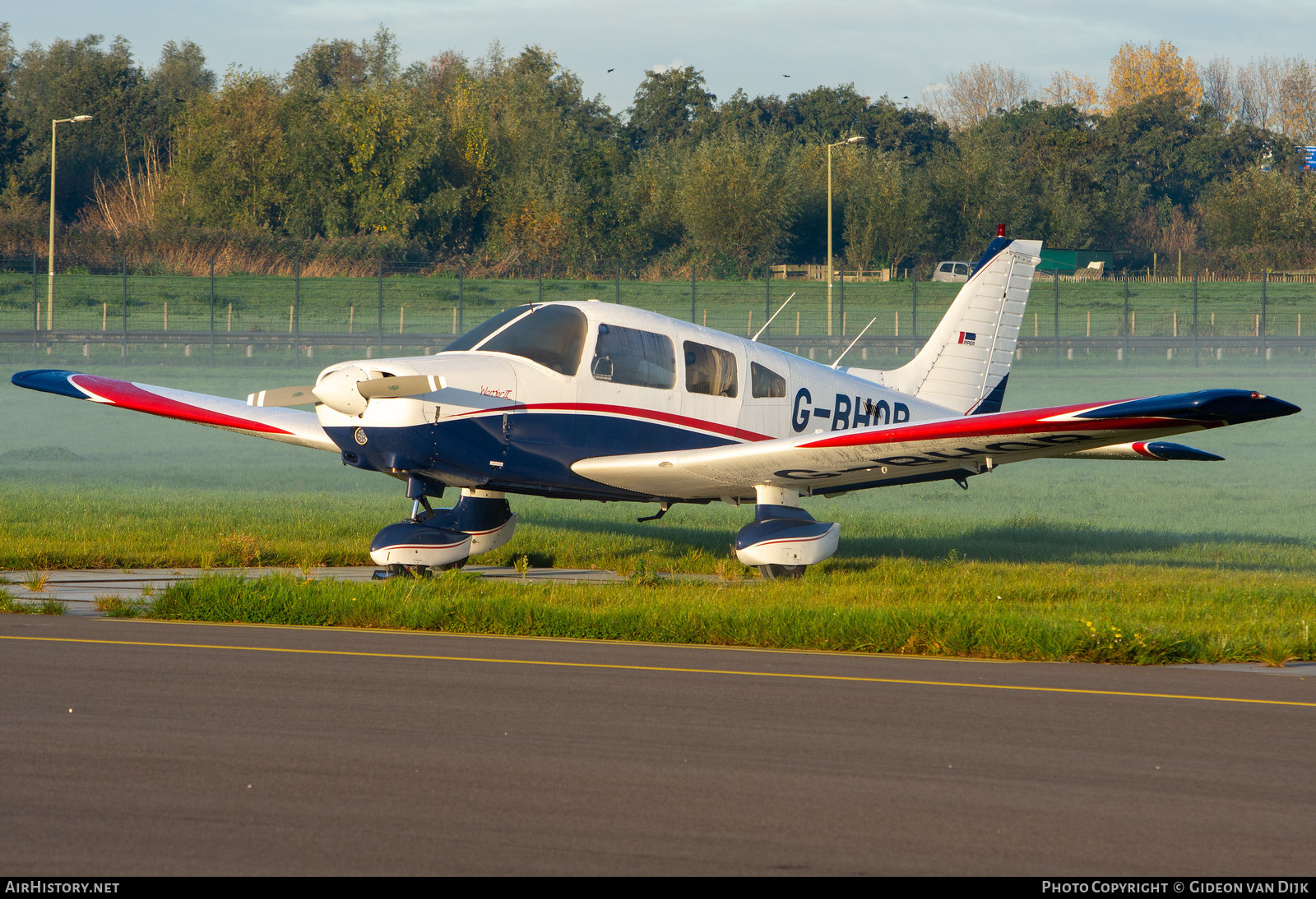 Aircraft Photo of G-BHOR | Piper PA-28-161 Cherokee Warrior II | AirHistory.net #778395