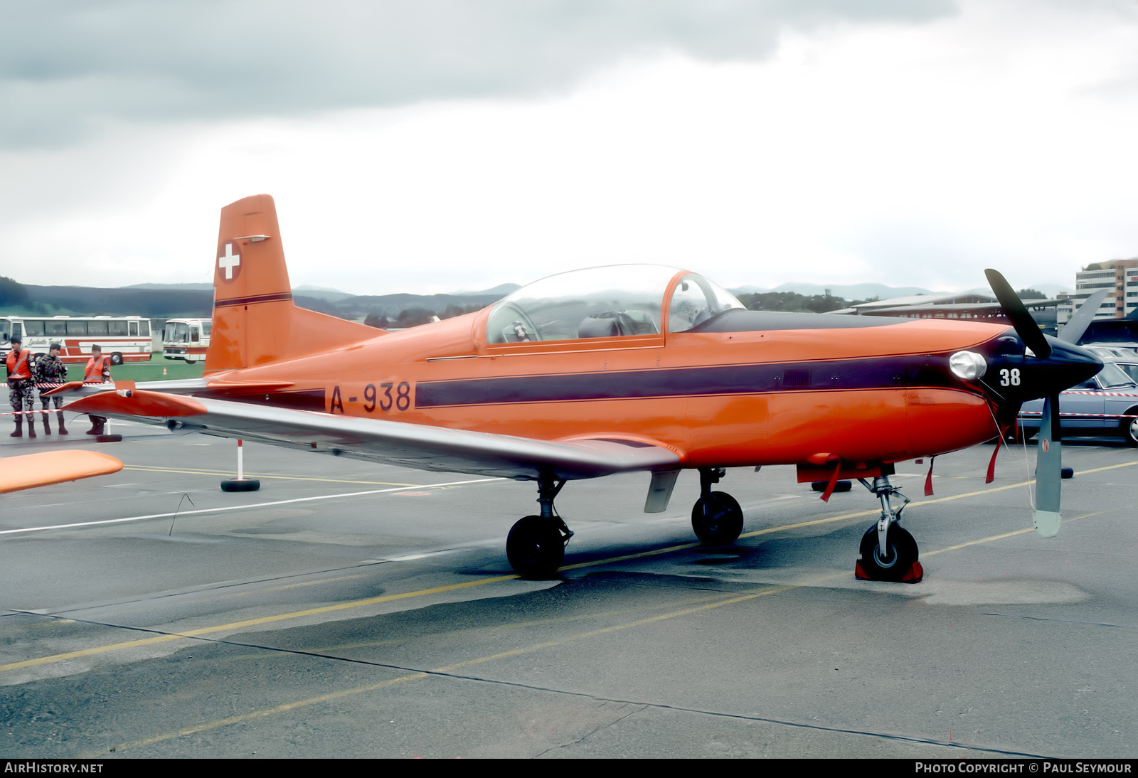 Aircraft Photo of A-938 | Pilatus PC-7 | Switzerland - Air Force | AirHistory.net #778401