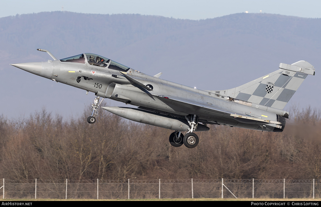 Aircraft Photo of 150 | Dassault Rafale C | Croatia - Air Force | AirHistory.net #778402