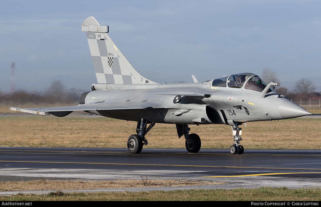 Aircraft Photo of 154 | Dassault Rafale C | Croatia - Air Force | AirHistory.net #778408