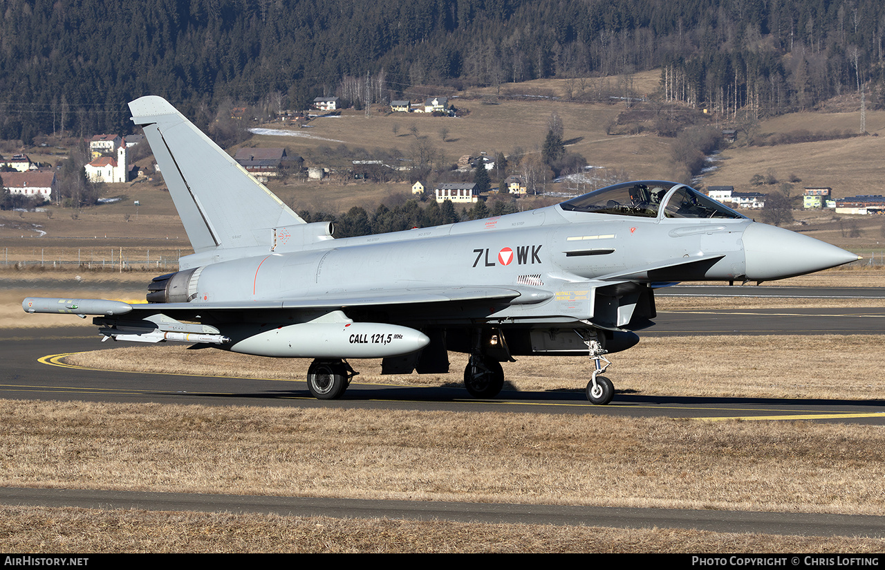 Aircraft Photo of 7L-WK | Eurofighter EF-2000 Typhoon | Austria - Air Force | AirHistory.net #778410