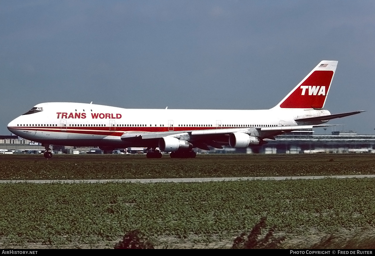 Aircraft Photo of N17125 | Boeing 747-136 | Trans World Airlines - TWA | AirHistory.net #778439