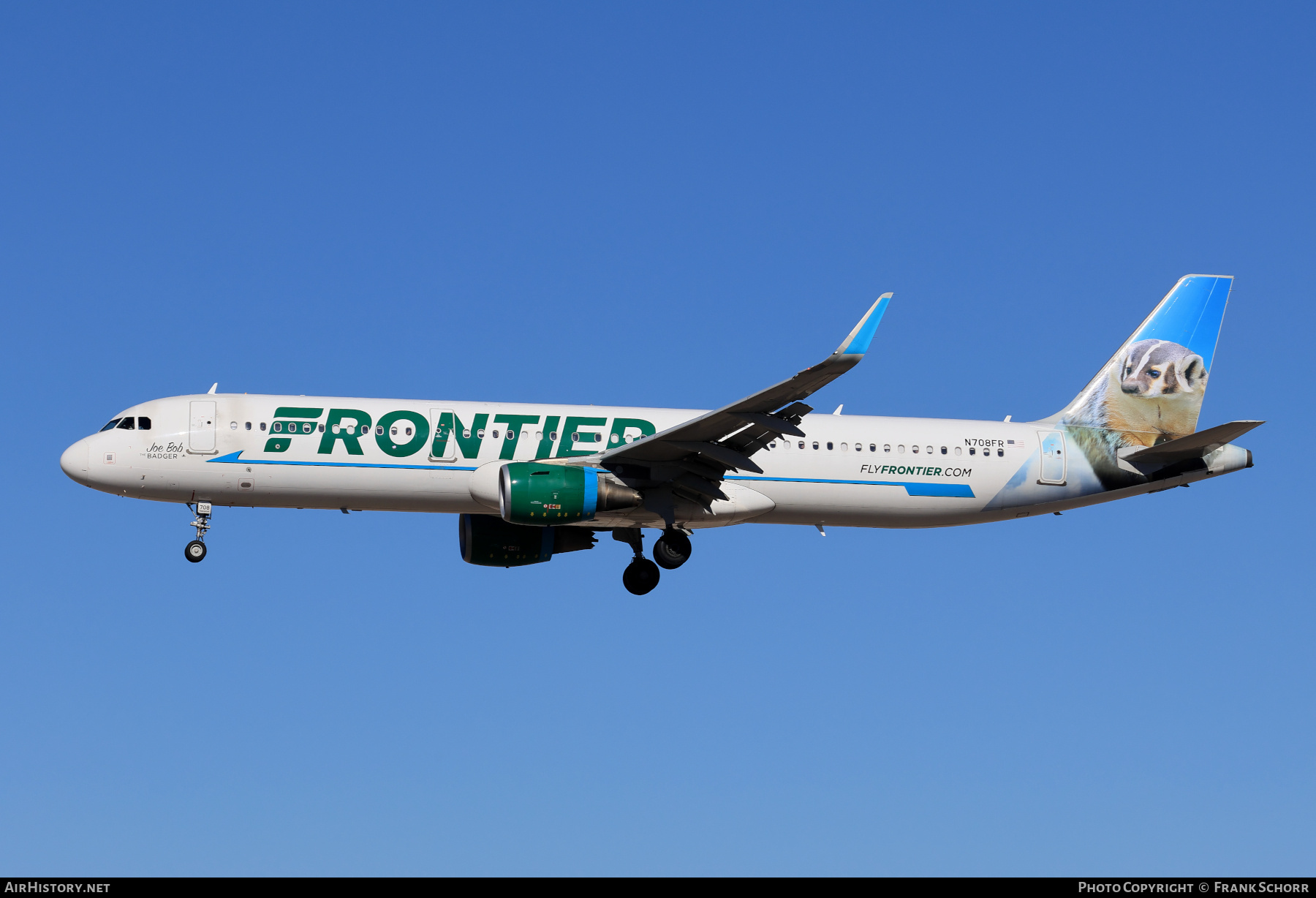Aircraft Photo of N708FR | Airbus A321-211 | Frontier Airlines | AirHistory.net #778442