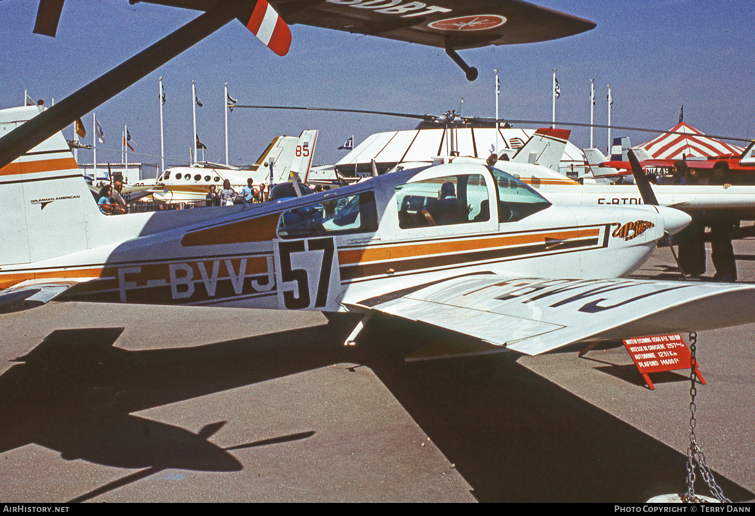 Aircraft Photo of F-BVVJ | Grumman American AA-5B Tiger | AirHistory.net #778445