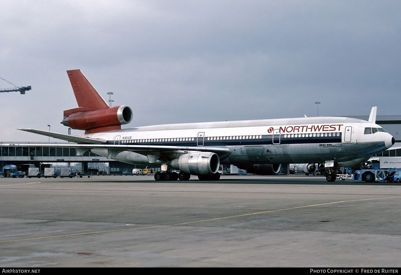 Aircraft Photo of N161US | McDonnell Douglas DC-10-40 | Northwest Orient Airlines | AirHistory.net #778459