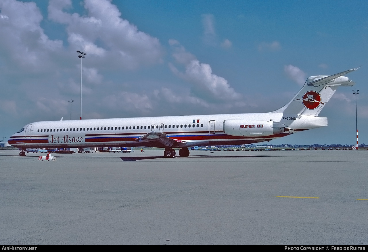 Aircraft Photo of F-GGMD | McDonnell Douglas MD-83 (DC-9-83) | Jet Alsace | AirHistory.net #778466
