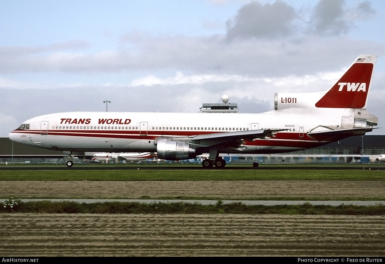 Aircraft Photo of N31031 | Lockheed L-1011-385-1-15 TriStar 100 | Trans World Airlines - TWA | AirHistory.net #778469