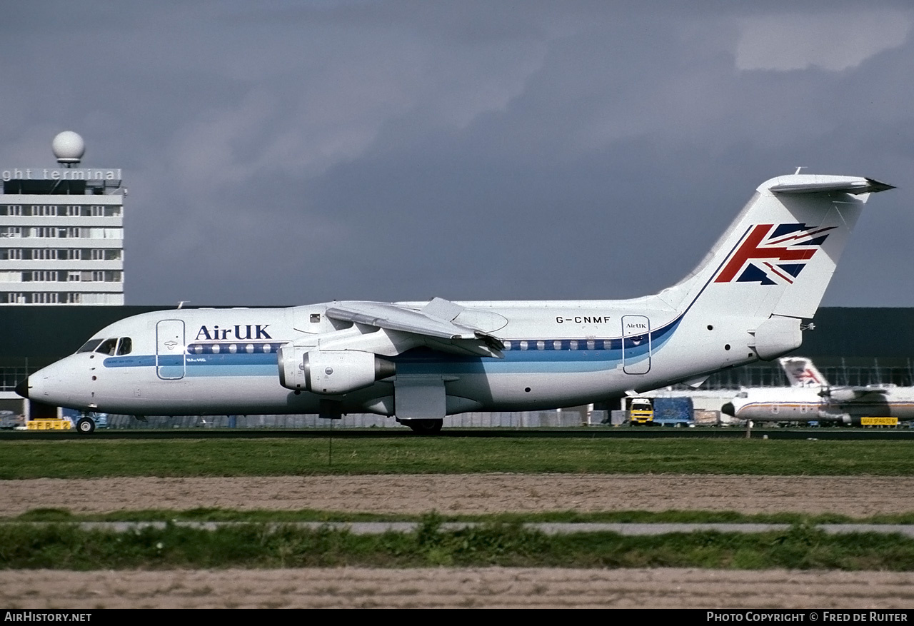 Aircraft Photo of G-CNMF | British Aerospace BAe-146-200 | Air UK | AirHistory.net #778471