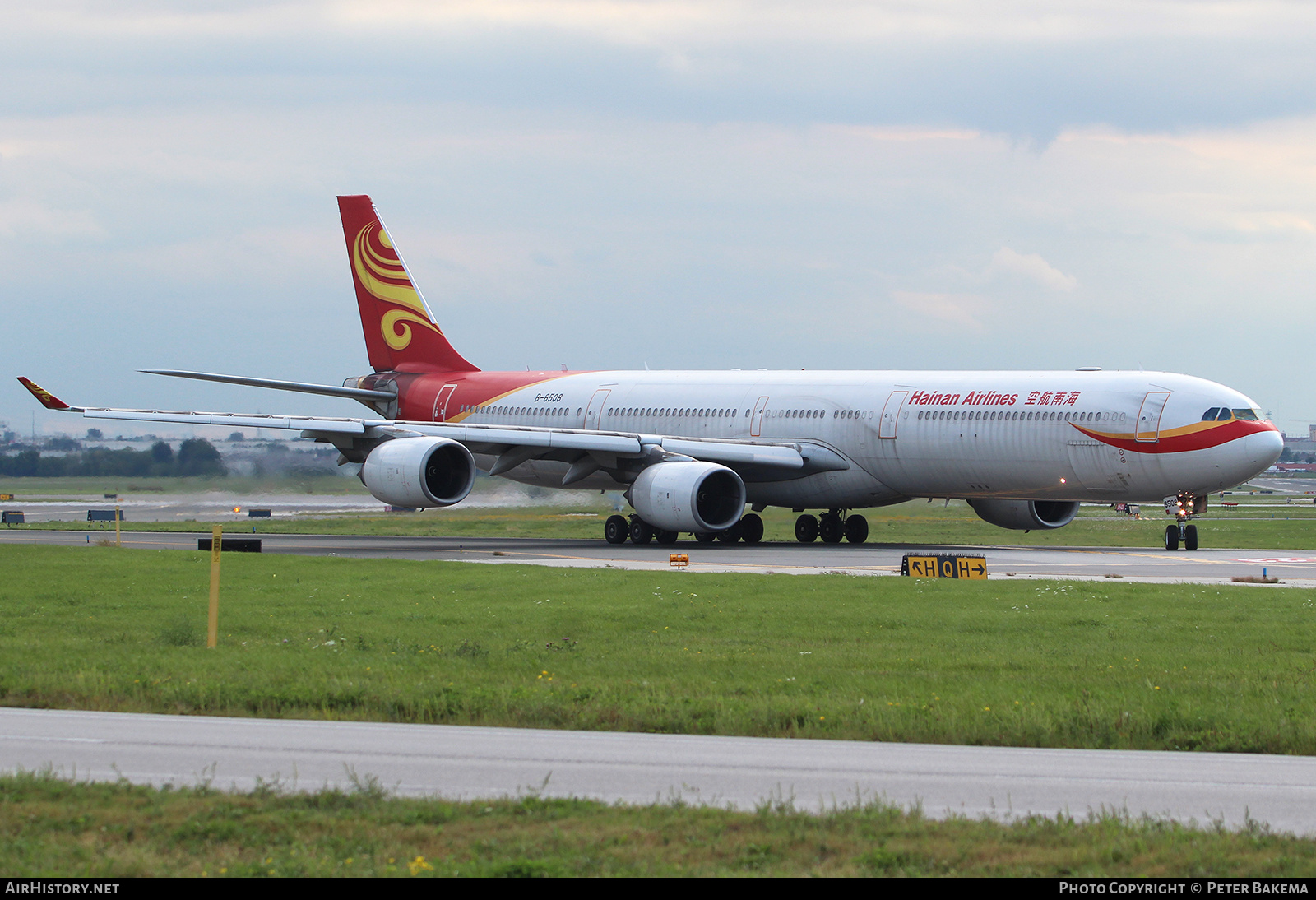 Aircraft Photo of B-6508 | Airbus A340-642 | Hainan Airlines | AirHistory.net #778479