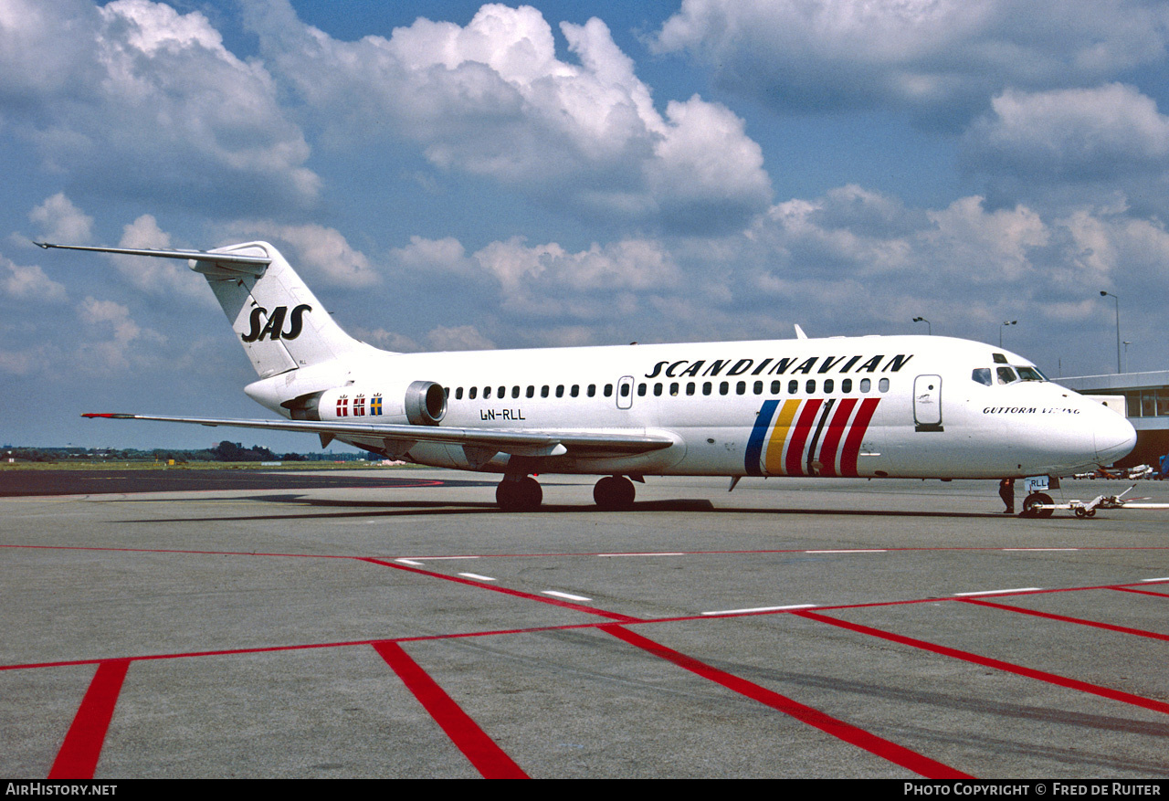 Aircraft Photo of LN-RLL | McDonnell Douglas DC-9-21 | Scandinavian Airlines - SAS | AirHistory.net #778482
