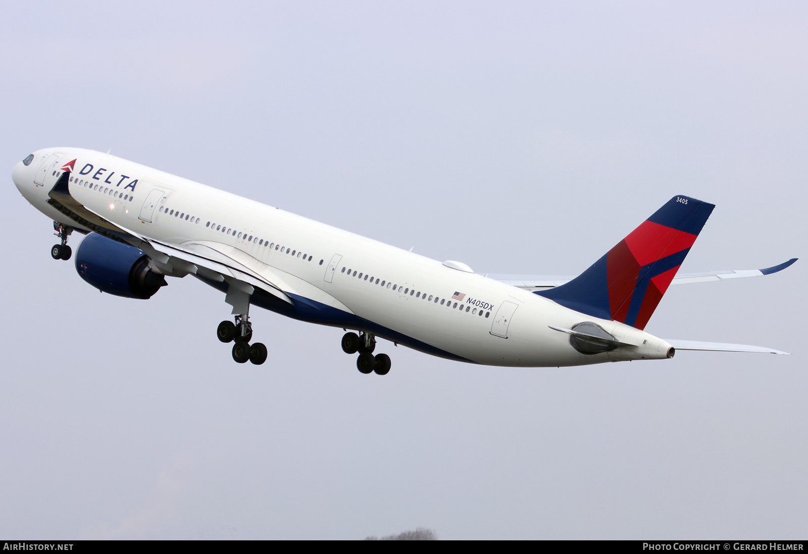 Aircraft Photo of N405DX | Airbus A330-941N | Delta Air Lines | AirHistory.net #778492