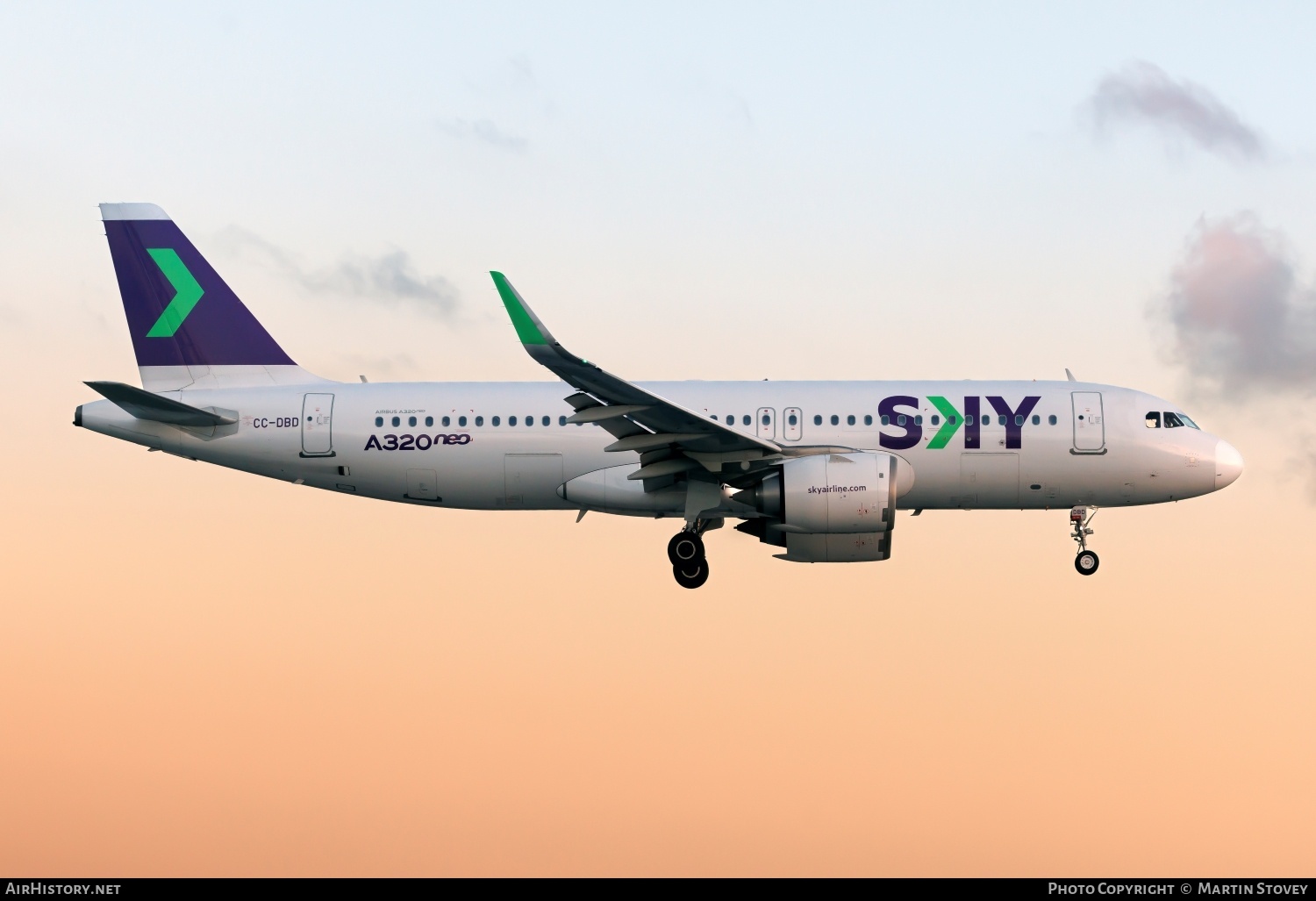 Aircraft Photo of CC-DBD | Airbus A320-251N | Sky Airline | AirHistory.net #778502