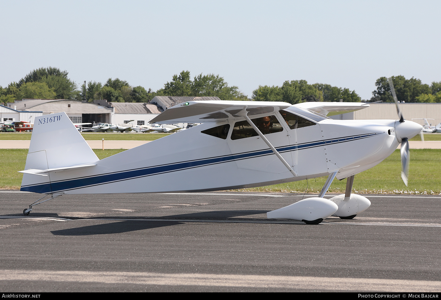 Aircraft Photo of N316TW | Wittman W-10 Tailwind | AirHistory.net #778516