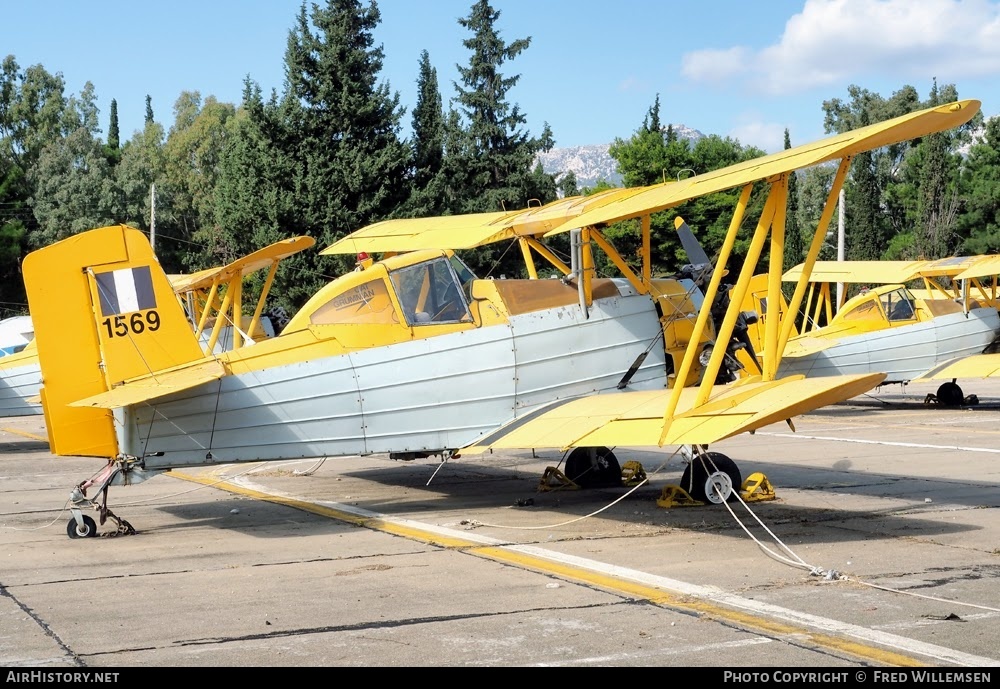 Aircraft Photo of 1569 | Grumman American G-164A Super Ag-Cat | Greece - Air Force | AirHistory.net #778518