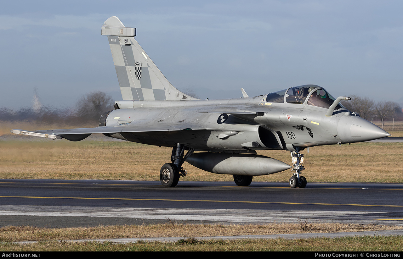 Aircraft Photo of 150 | Dassault Rafale C | Croatia - Air Force | AirHistory.net #778536