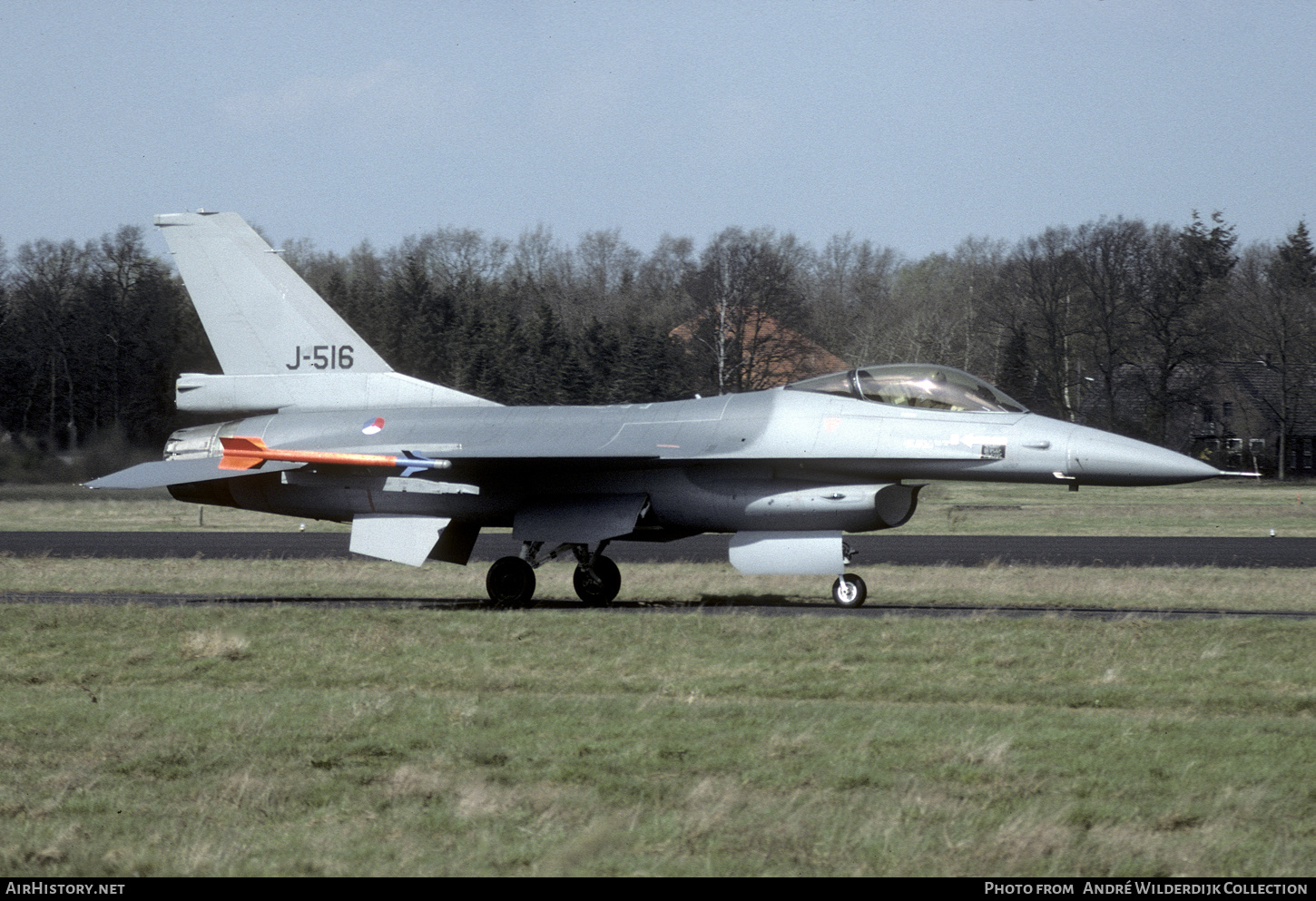 Aircraft Photo of J-516 | General Dynamics F-16A Fighting Falcon | Netherlands - Air Force | AirHistory.net #778540