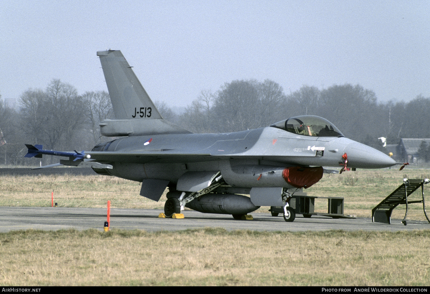 Aircraft Photo of J-513 | General Dynamics F-16A Fighting Falcon | Netherlands - Air Force | AirHistory.net #778552