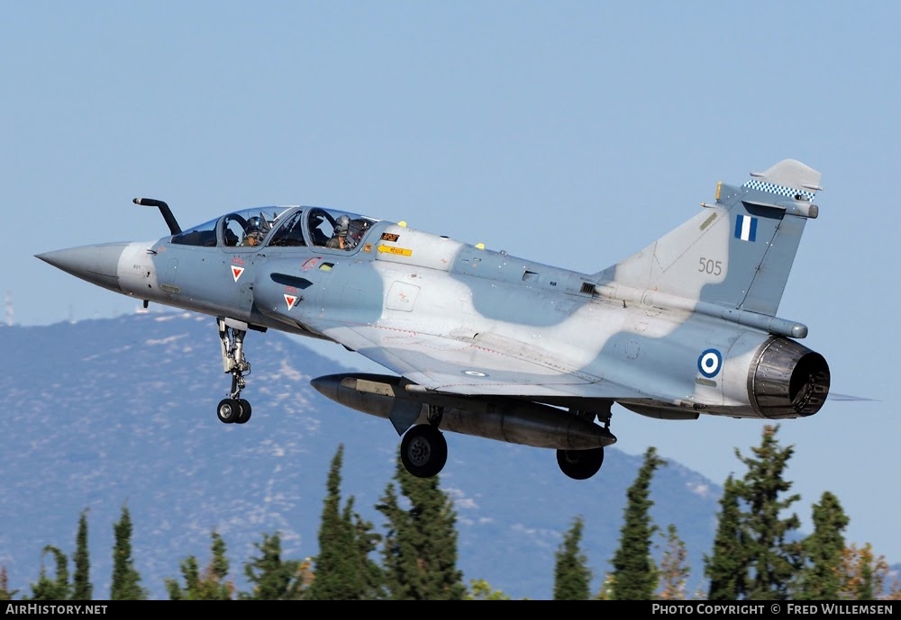 Aircraft Photo of 505 | Dassault Mirage 2000-5BG | Greece - Air Force | AirHistory.net #778553