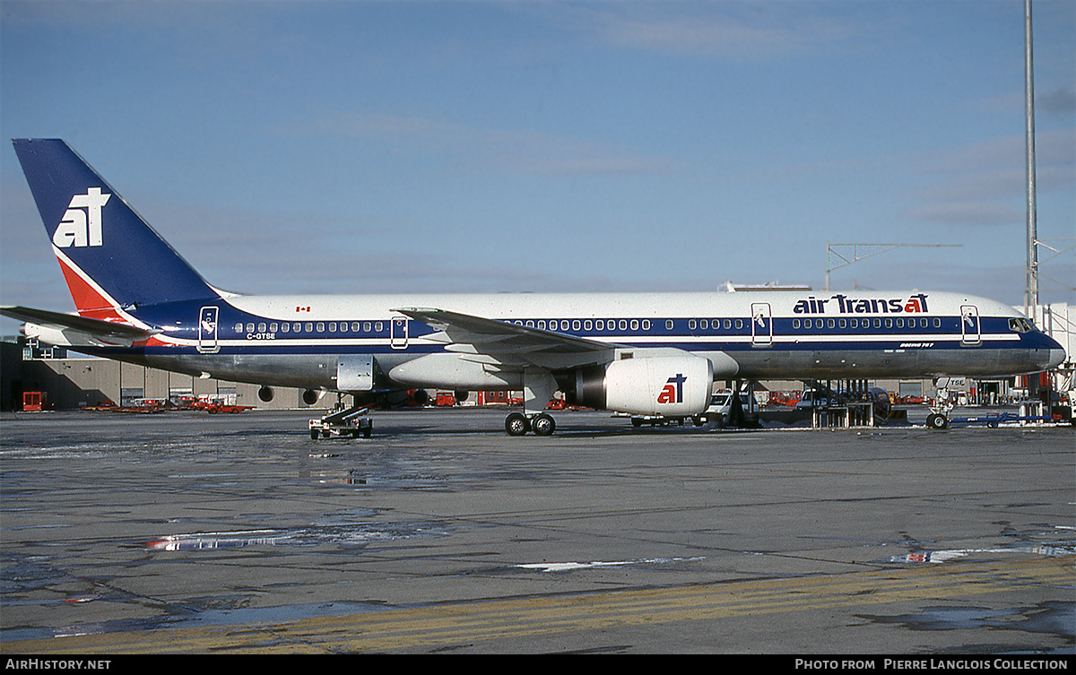 Aircraft Photo of C-GTSE | Boeing 757-23A | Air Transat | AirHistory.net #778578
