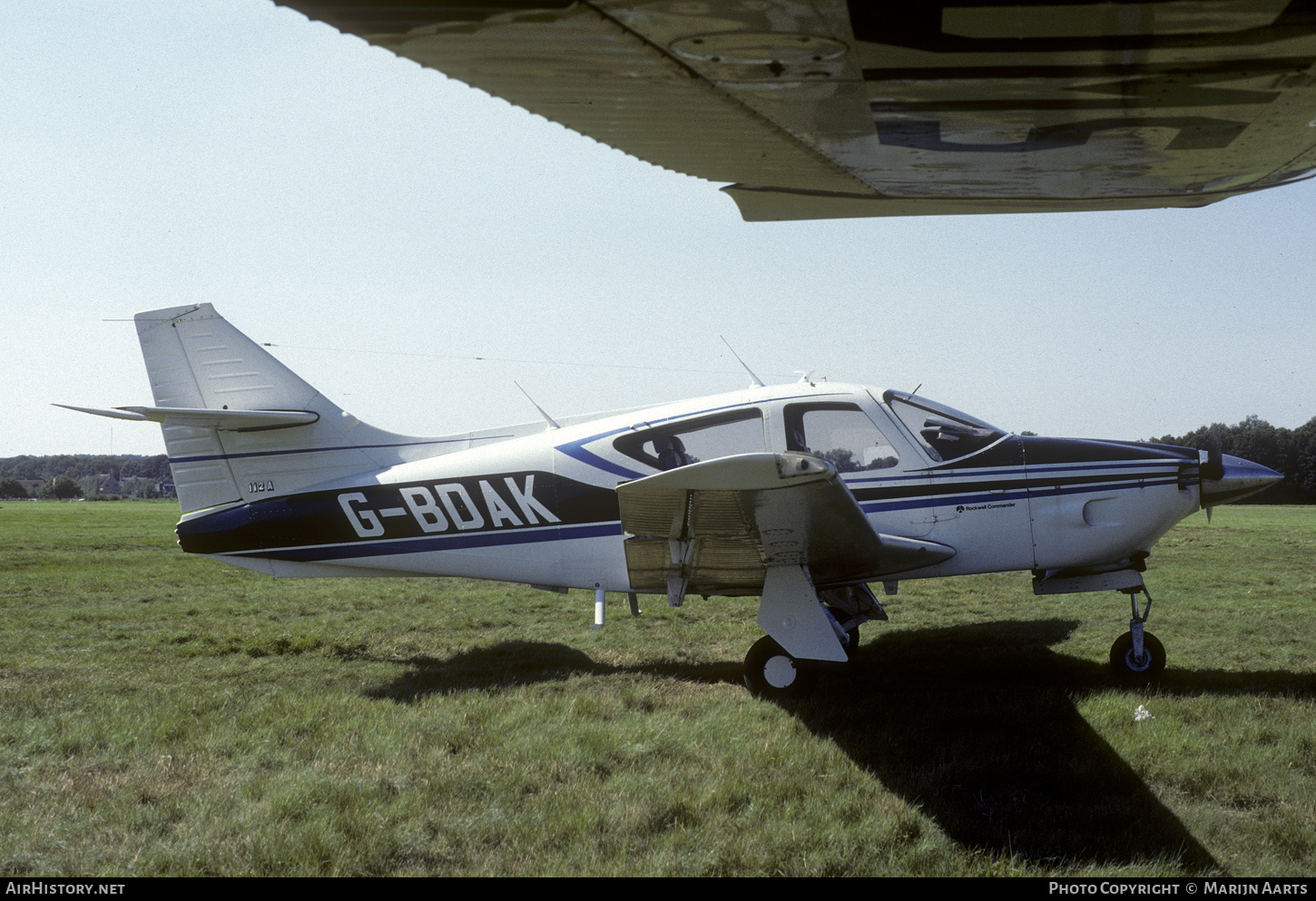 Aircraft Photo of G-BDAK | Rockwell Commander 112A | AirHistory.net #778585
