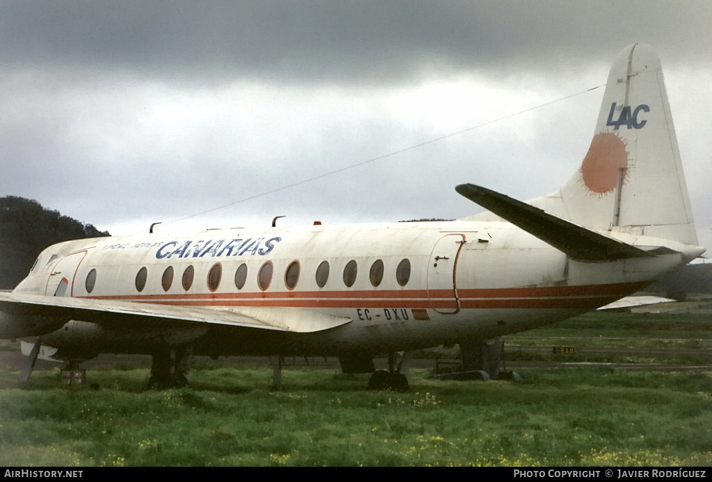 Aircraft Photo of EC-DXU | Vickers 806 Viscount | Líneas Aéreas Canarias - LAC | AirHistory.net #778597
