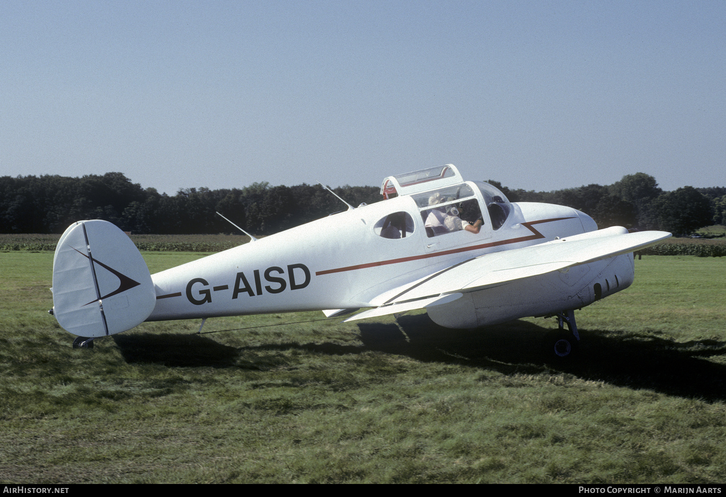 Aircraft Photo of G-AISD | Miles M.65 Gemini 1A | AirHistory.net #778600