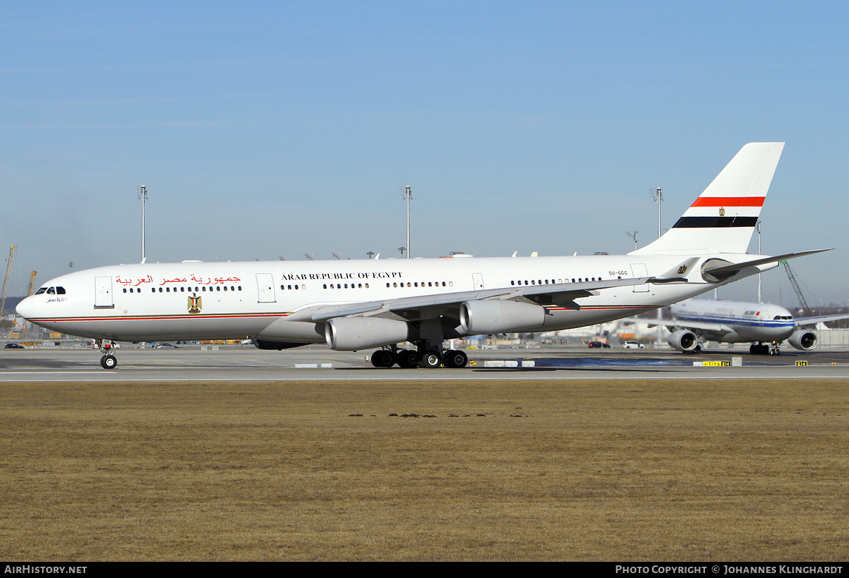 Aircraft Photo of SU-GGG | Airbus A340-212 | Arab Republic of Egypt | AirHistory.net #778603