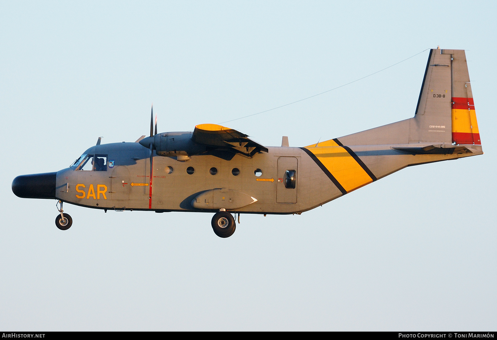 Aircraft Photo of D.3B-8 | CASA C-212-200 Aviocar | Spain - Air Force | AirHistory.net #778607