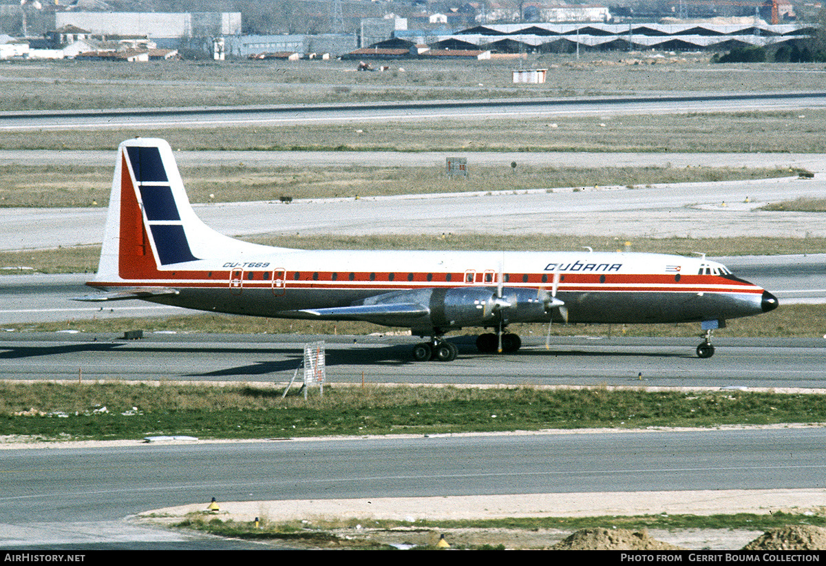 Aircraft Photo of CU-T669 | Bristol 175 Britannia 318 | Cubana | AirHistory.net #778610
