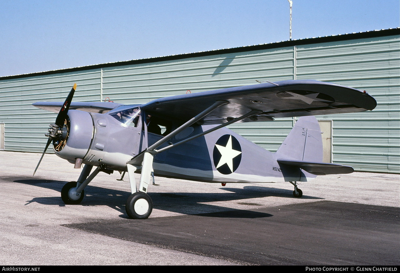 Aircraft Photo of N52427 | Fairchild 24W-41A | USA - Navy | AirHistory.net #778626