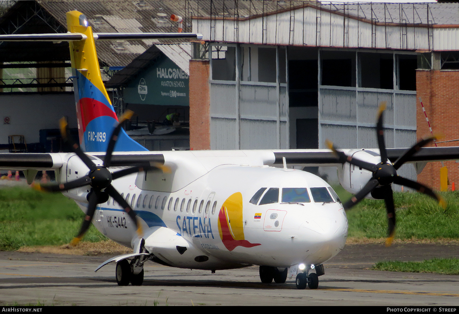 Aircraft Photo of HK-5442 / FAC-1199 | ATR ATR-42-600 | Colombia - Satena | AirHistory.net #778668