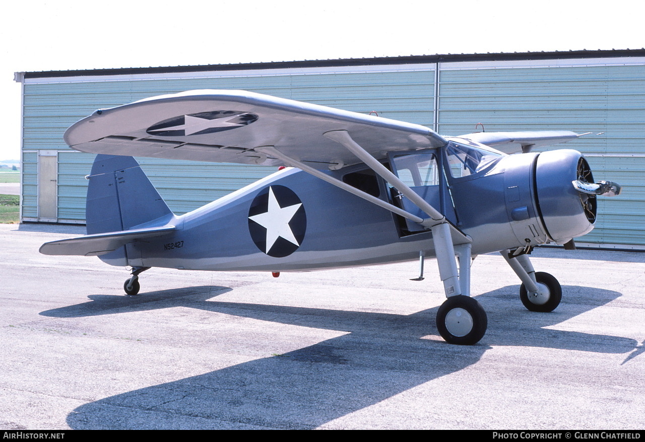 Aircraft Photo of N52427 | Fairchild 24W-41A | USA - Navy | AirHistory.net #778673