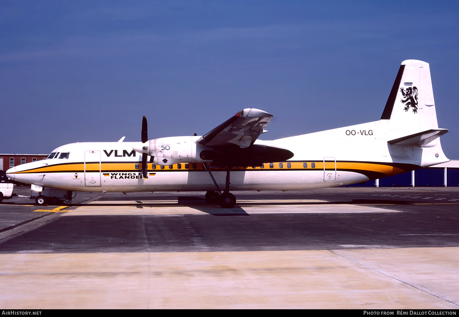 Aircraft Photo of OO-VLG | Fokker 50 | VLM Airlines | AirHistory.net #778679