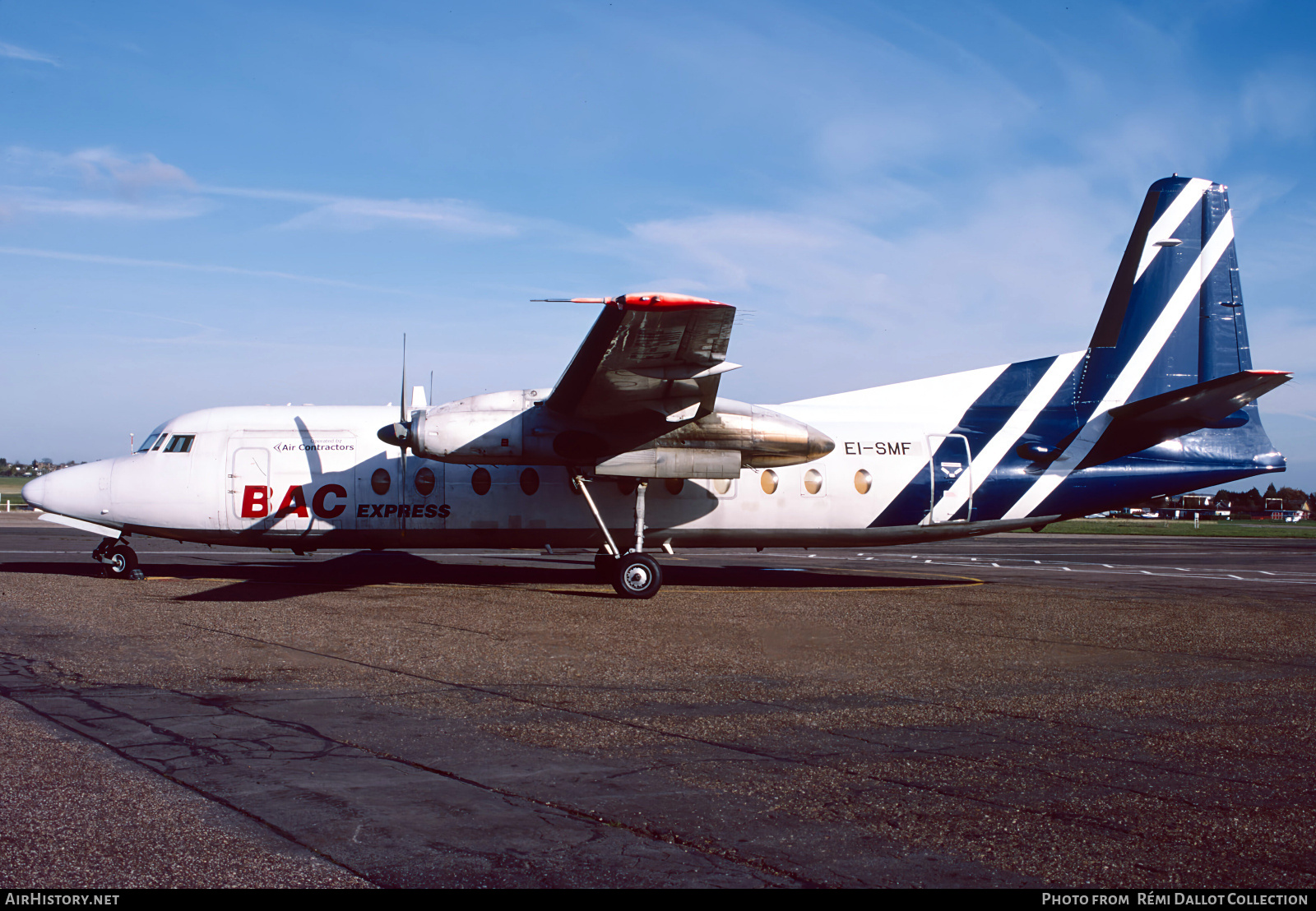 Aircraft Photo of EI-SMF | Fokker F27-500 Friendship | BAC Express Airlines | AirHistory.net #778682