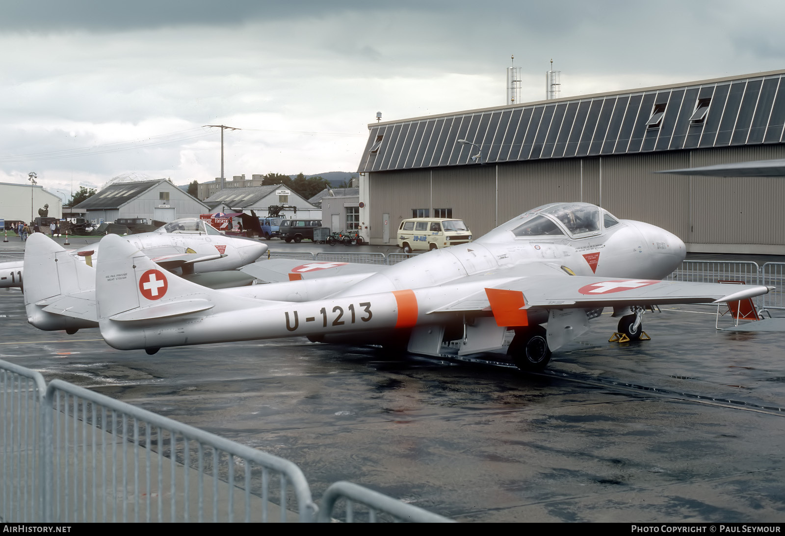 Aircraft Photo of U-1213 | De Havilland D.H. 115 Vampire T55 | Switzerland - Air Force | AirHistory.net #778686