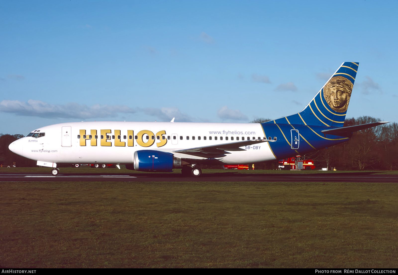 Aircraft Photo of 5B-DBY | Boeing 737-31S | Helios Airways | AirHistory.net #778697