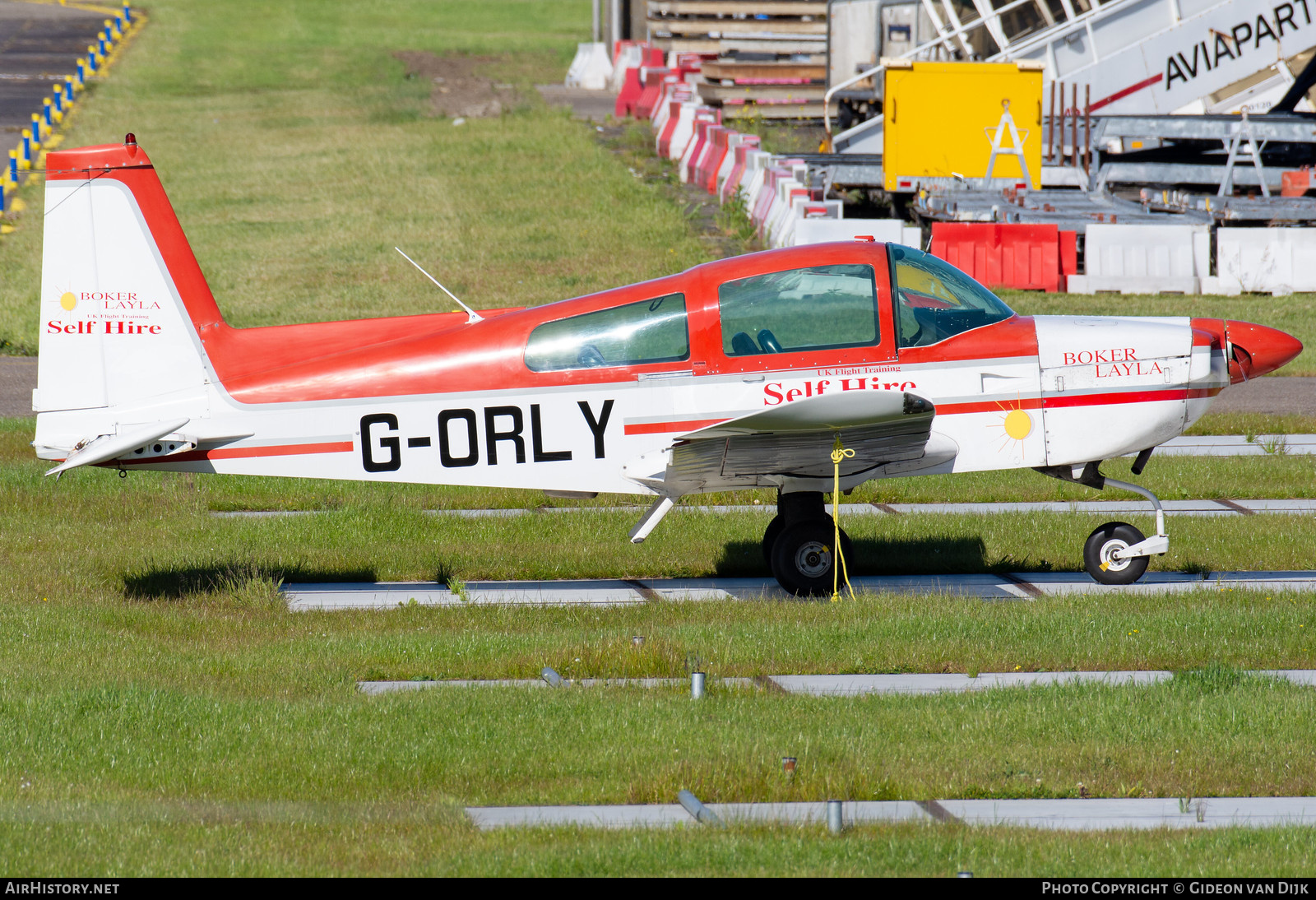 Aircraft Photo of G-ORLY | Grumman American AA-5B Tiger | Boker Layla Aviation | AirHistory.net #778715