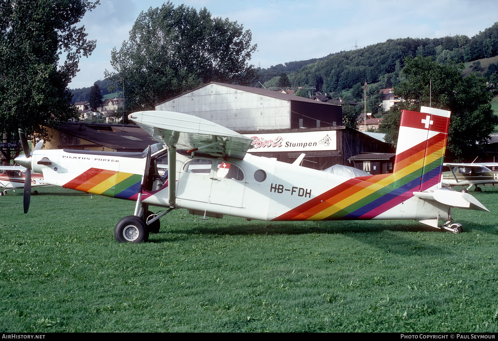 Aircraft Photo of HB-FDH | Fairchild Hiller PC-6/B1-H2 Porter | AirHistory.net #778718