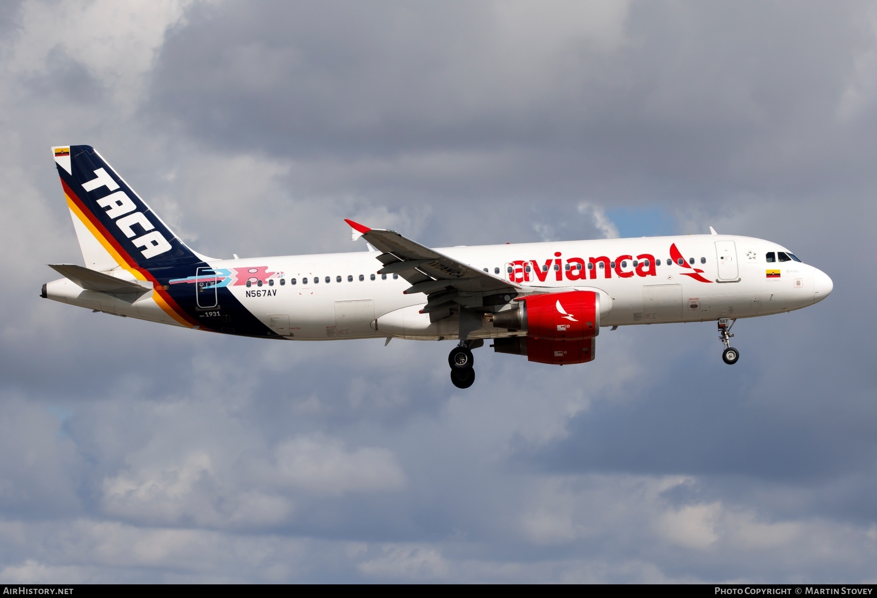 Aircraft Photo of N567AV | Airbus A320-214 | Avianca | TACA - Transportes Aéreos Centro Americanos | AirHistory.net #778721
