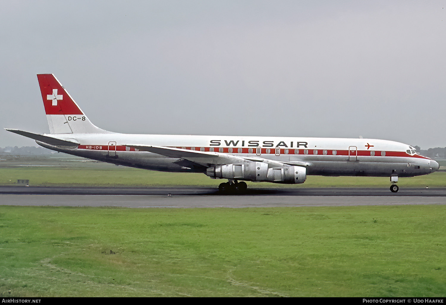 Aircraft Photo of HB-IDB | Douglas DC-8-53 | Swissair | AirHistory.net #778748