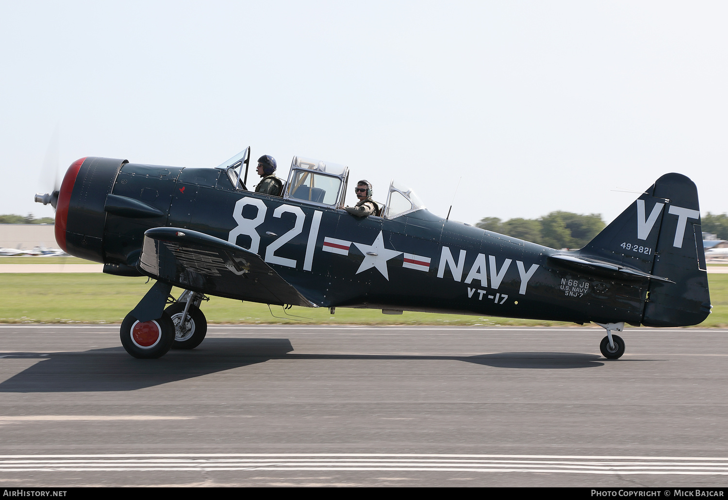 Aircraft Photo of N66JB / 49-2821 | North American T-6G Texan | USA - Navy | AirHistory.net #778751