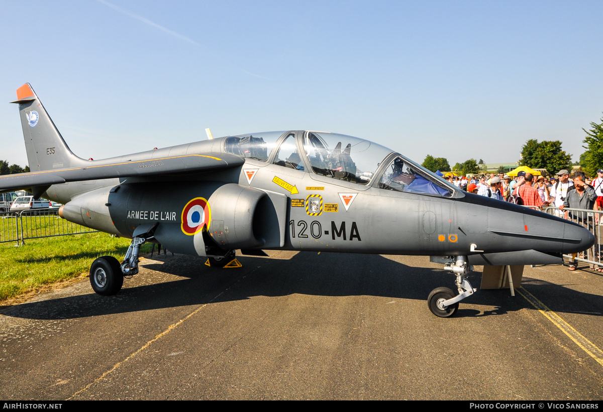 Aircraft Photo of E35 | Dassault-Dornier Alpha Jet E | France - Air Force | AirHistory.net #778764