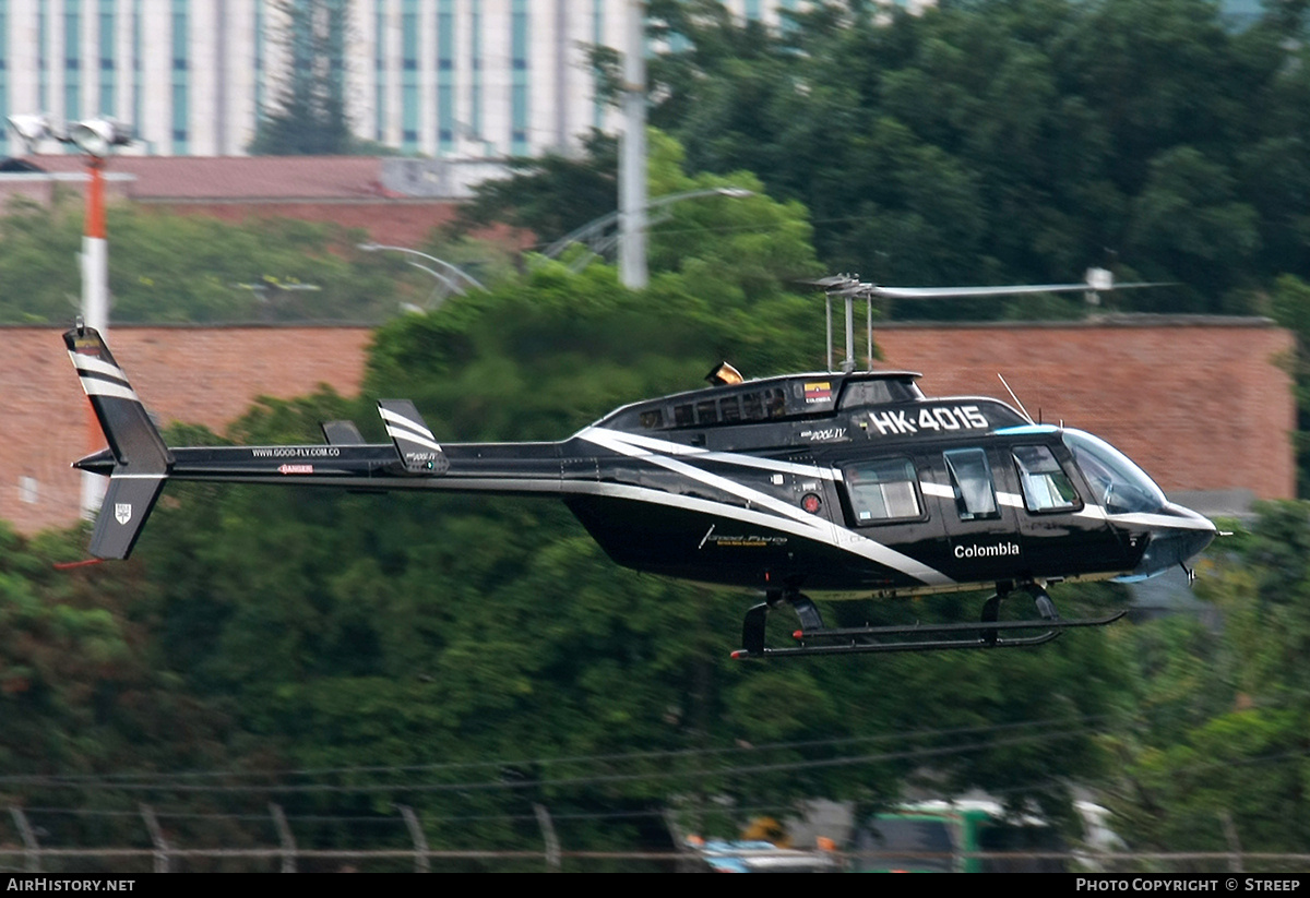 Aircraft Photo of HK-4015 | Bell 206L-4 LongRanger IV | Good Fly Co | AirHistory.net #778785
