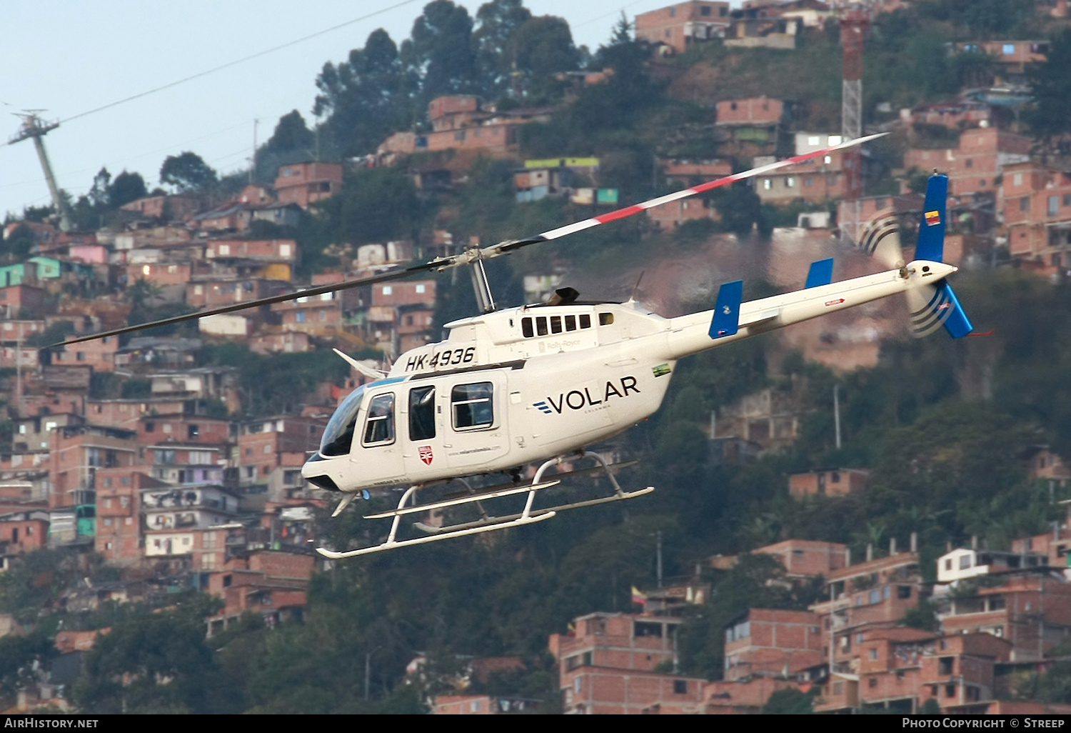 Aircraft Photo of HK-4936 | Bell 206L-3 LongRanger III | Volar Colombia | AirHistory.net #778789