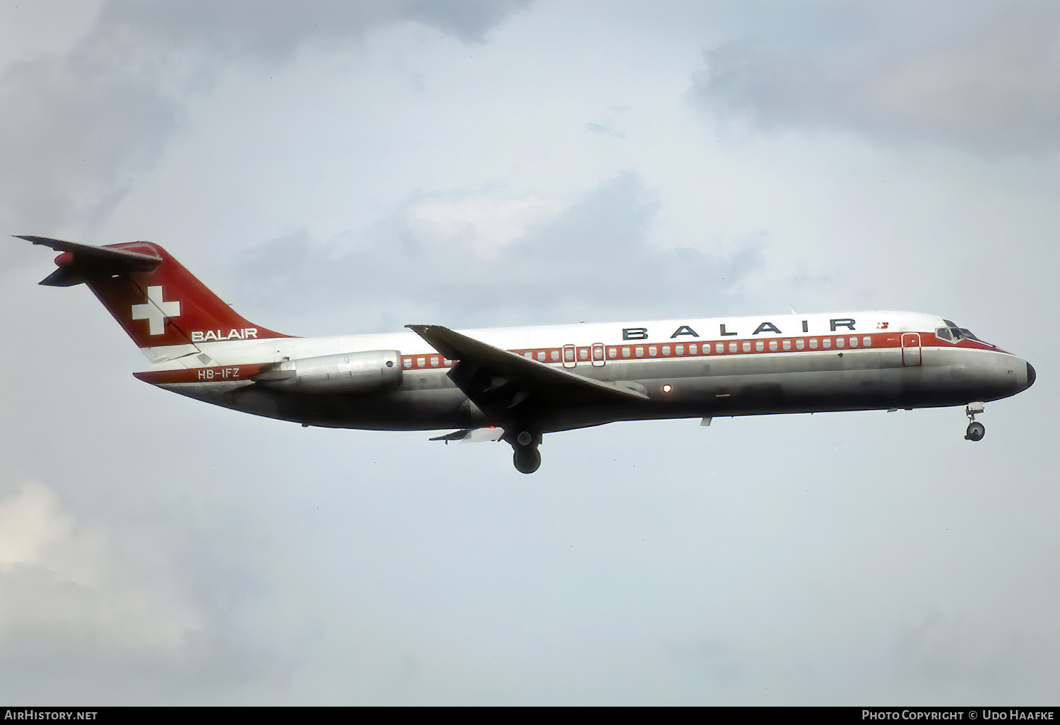 Aircraft Photo of HB-IFZ | McDonnell Douglas DC-9-32 | Balair | AirHistory.net #778803