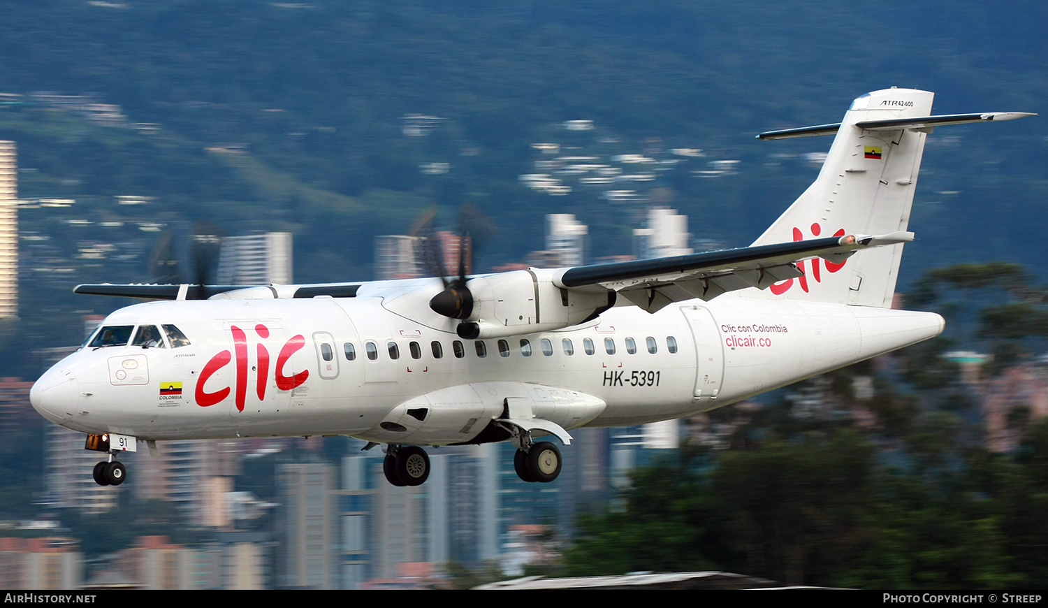 Aircraft Photo of HK-5391 | ATR ATR-42-600 | Clic Air | AirHistory.net #778804