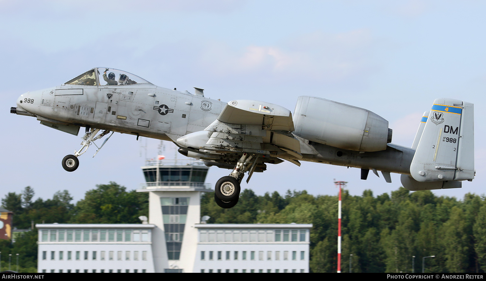Aircraft Photo of 81-0988 / AF81-988 | Fairchild A-10A Thunderbolt II | USA - Air Force | AirHistory.net #778809