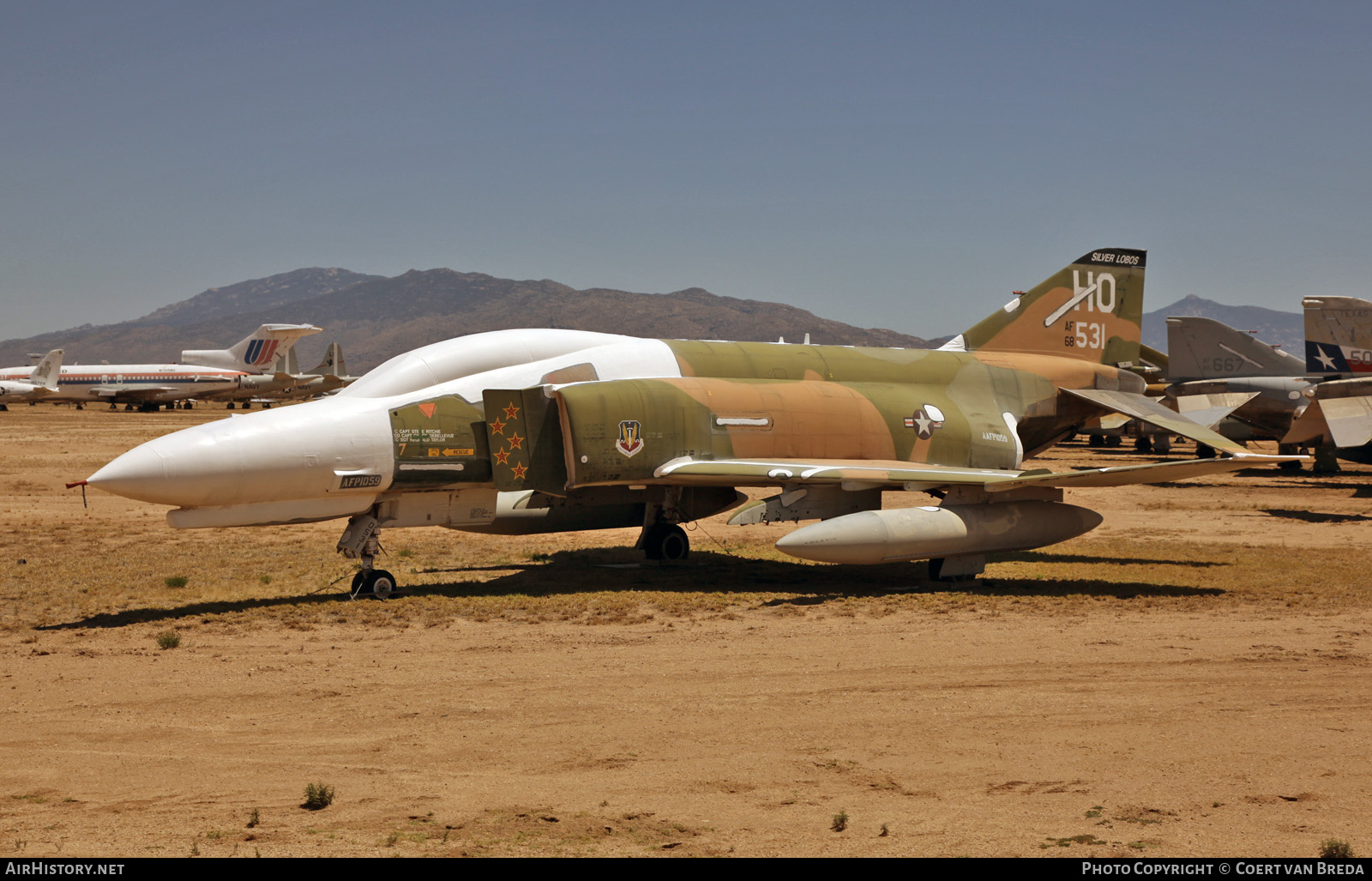 Aircraft Photo of 68-0531 / AF68-531 | McDonnell Douglas F-4E Phantom II | USA - Air Force | AirHistory.net #778819