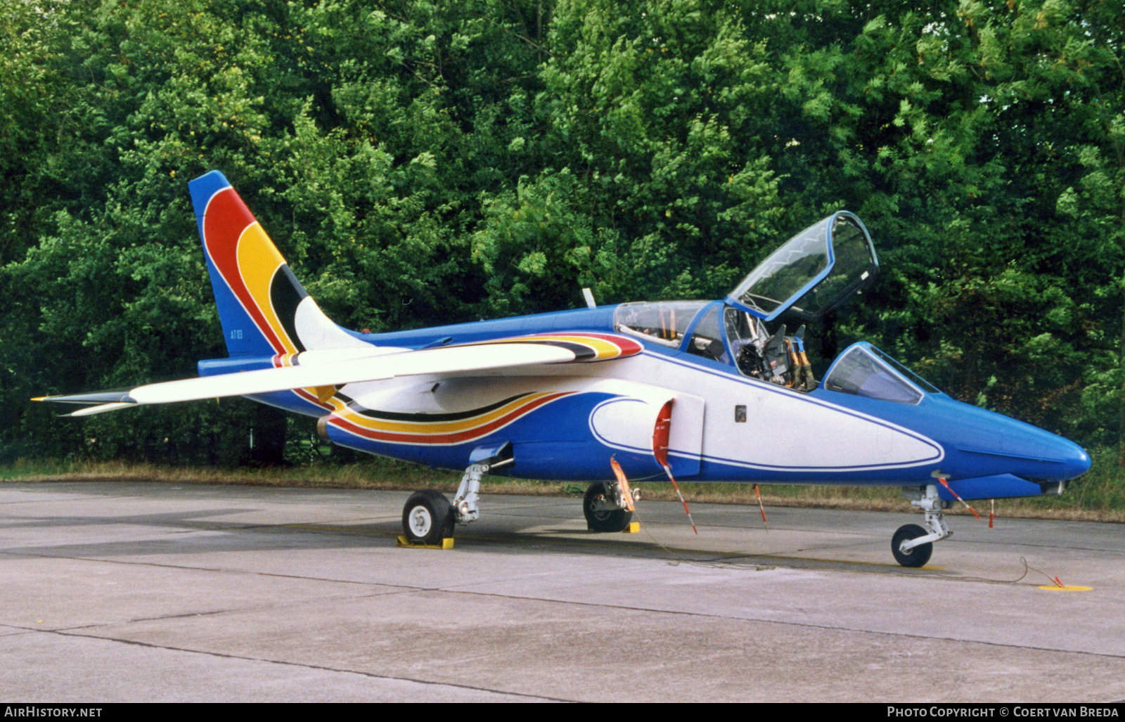 Aircraft Photo of AT-03 | Dassault-Dornier Alpha Jet 1B | Belgium - Air Force | AirHistory.net #778832